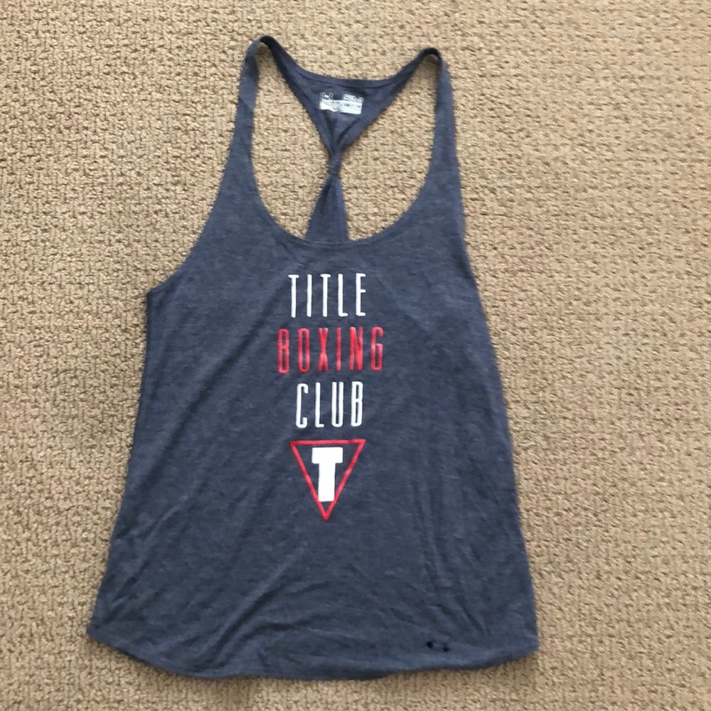 Under Armour title boxing tank top